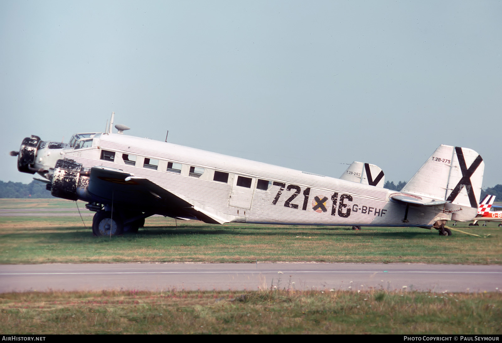 Aircraft Photo of G-BFHF / T.2B-275 | CASA 352A-1 | AirHistory.net #580248