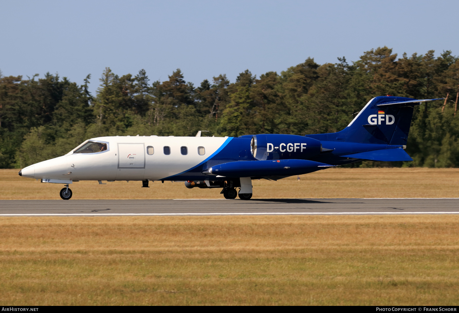 Aircraft Photo of D-CGFF | Gates Learjet 36A | GFD - Gesellschaft für Flugzieldarstellung | AirHistory.net #580257