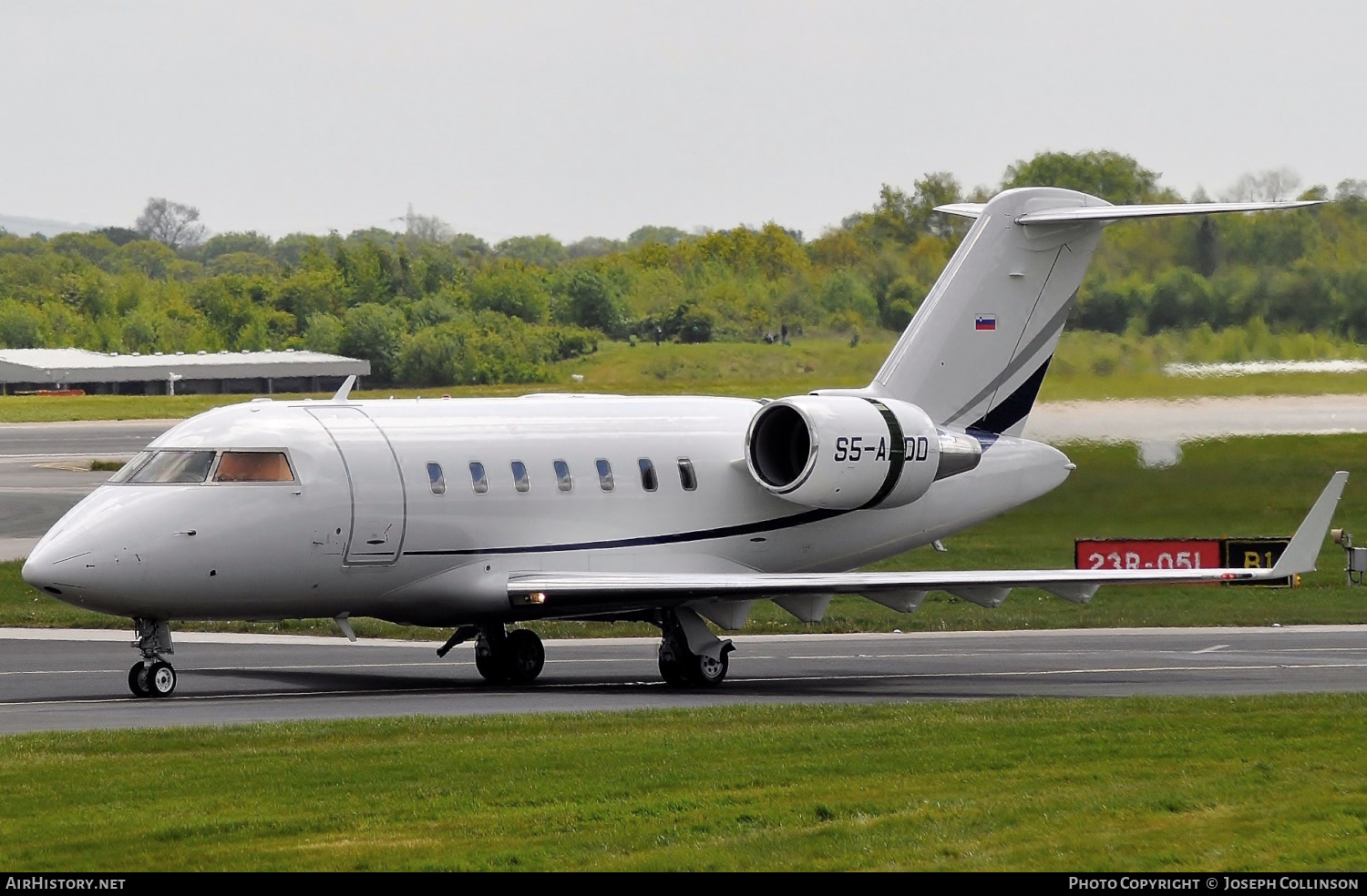 Aircraft Photo of S5-ADD | Bombardier Challenger 605 (CL-600-2B16) | AirHistory.net #580264
