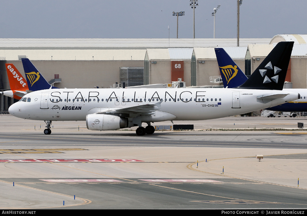 Aircraft Photo of SX-DVQ | Airbus A320-232 | Aegean Airlines | AirHistory.net #580279