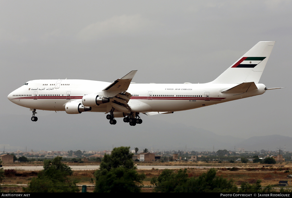 Aircraft Photo of A6-MMM | Boeing 747-422 | United Arab Emirates Government | AirHistory.net #580287