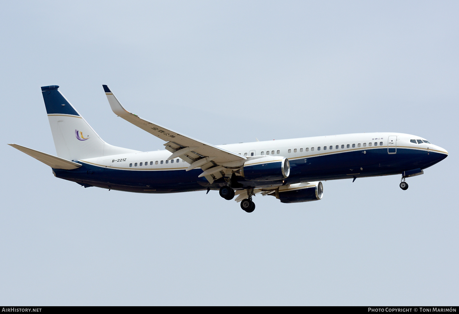 Aircraft Photo of B-221Z | Boeing 737-8ZE | Deer Jet | AirHistory.net #580288