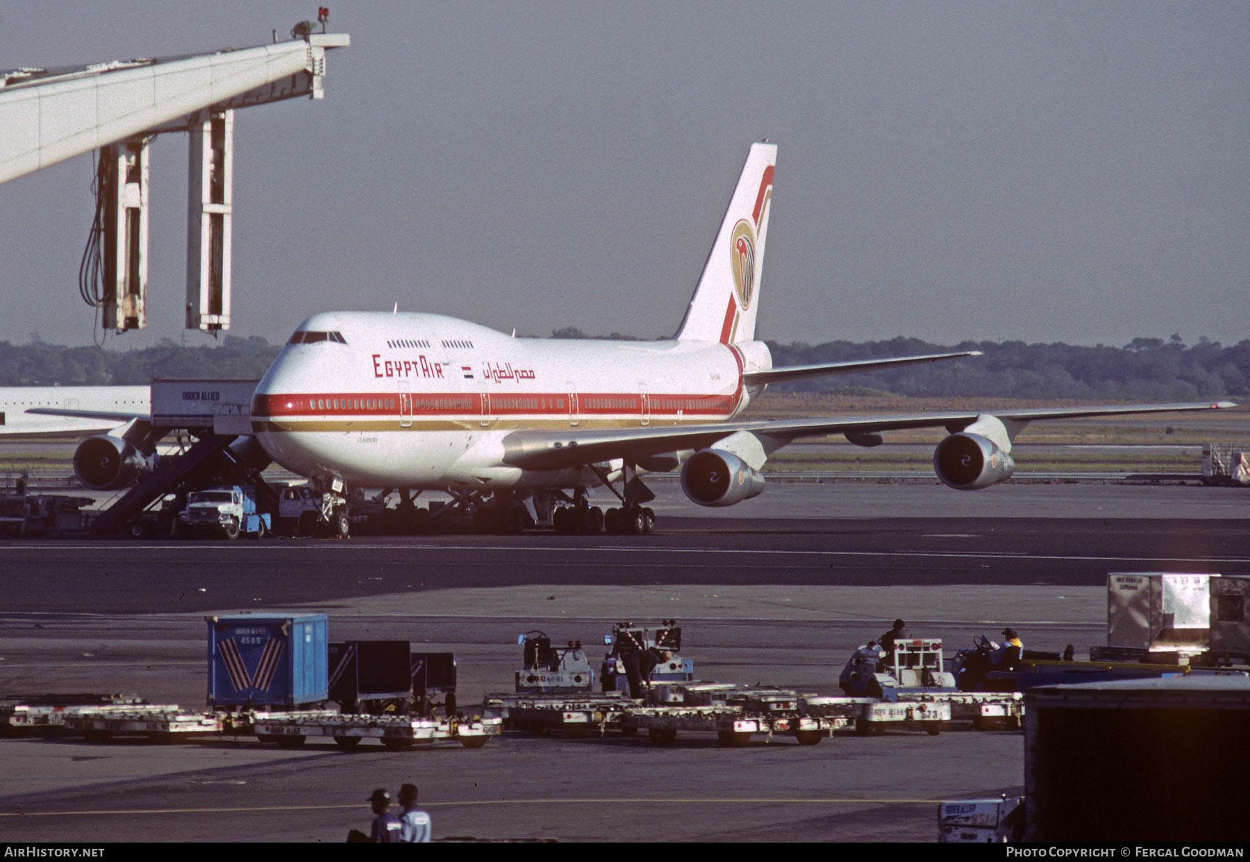 Aircraft Photo of SU-GAM | Boeing 747-366M | EgyptAir | AirHistory.net #580293