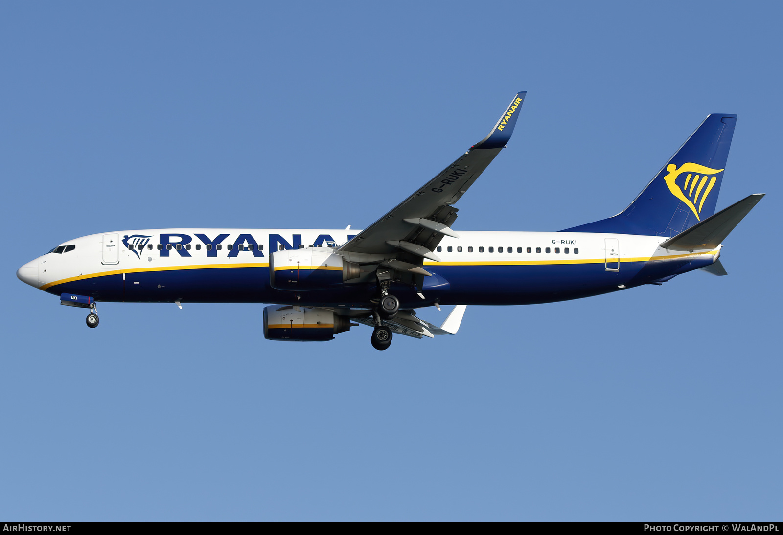 Aircraft Photo of G-RUKI | Boeing 737-8AS | Ryanair | AirHistory.net #580294