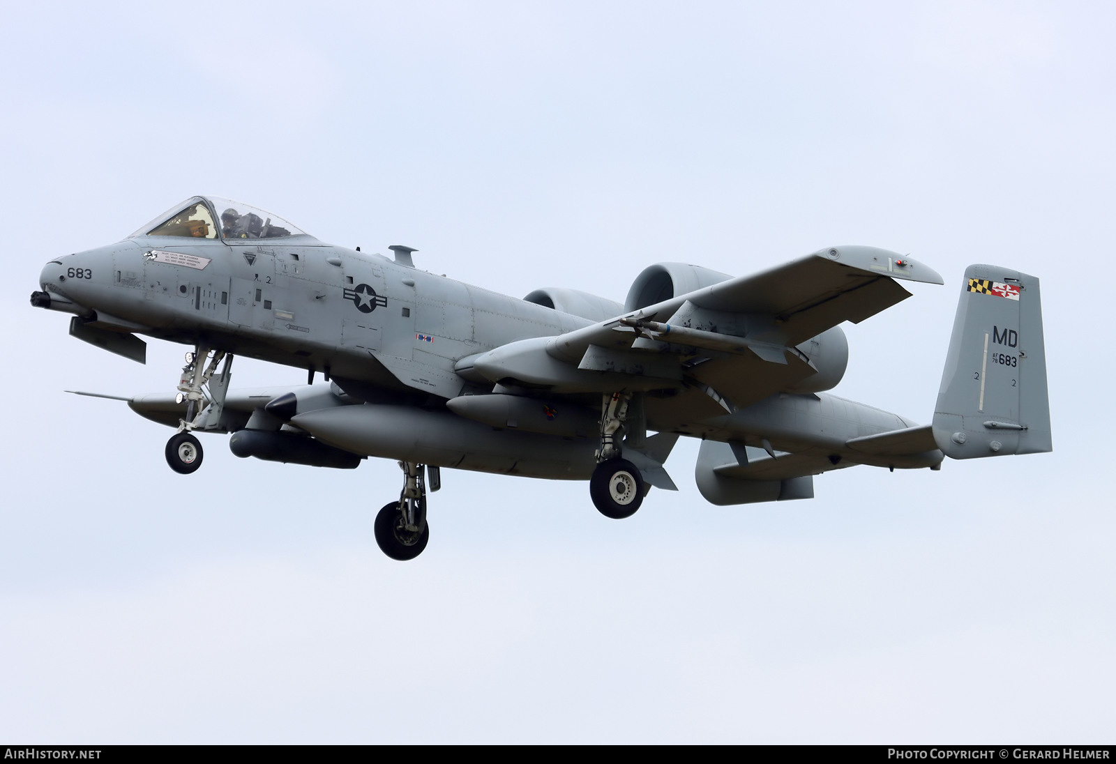 Aircraft Photo of 78-0683 / AF78-683 | Fairchild A-10C Thunderbolt II | USA - Air Force | AirHistory.net #580319