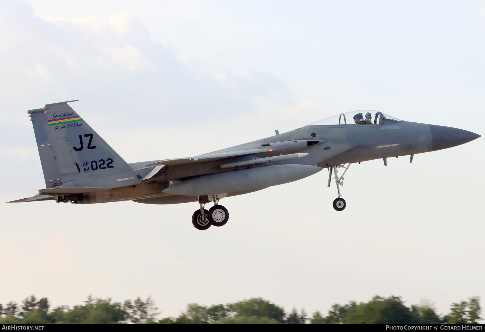 Aircraft Photo of 84-0022 / AF84-022 | McDonnell Douglas F-15C Eagle | USA - Air Force | AirHistory.net #580325