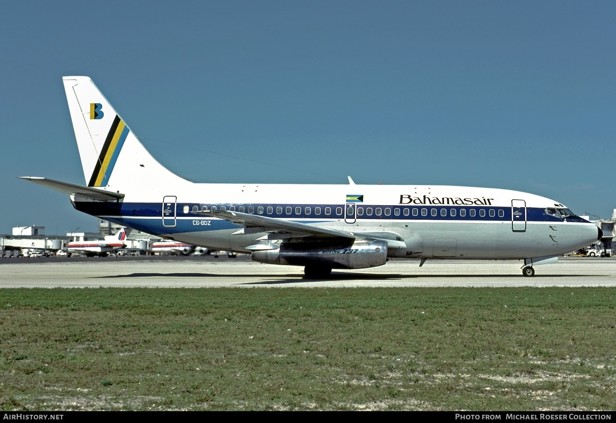 Aircraft Photo of C6-BDZ | Boeing 737-2M8/Adv | Bahamasair | AirHistory.net #580330