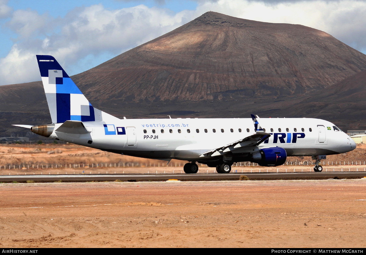 Aircraft Photo of PP-PJH | Embraer 175LR (ERJ-170-200LR) | TRIP Linhas Aéreas | AirHistory.net #580332