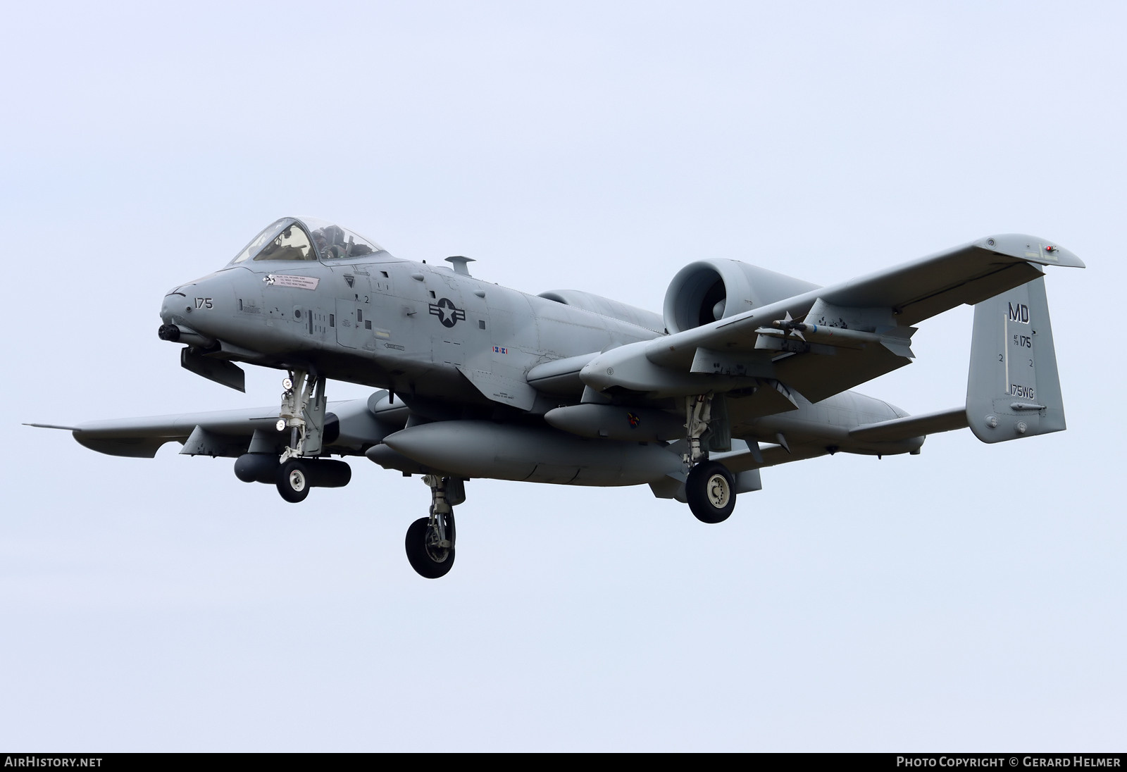 Aircraft Photo of 79-0175 / AF79-175 | Fairchild A-10C Thunderbolt II | USA - Air Force | AirHistory.net #580335