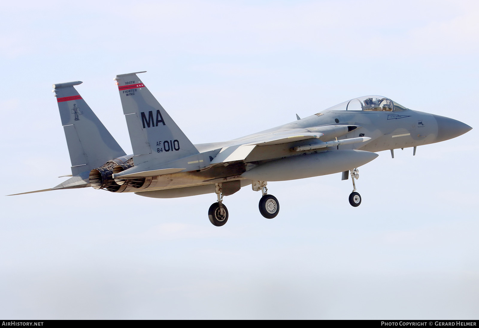 Aircraft Photo of 84-0010 / AF84-010 | McDonnell Douglas F-15C Eagle | USA - Air Force | AirHistory.net #580336