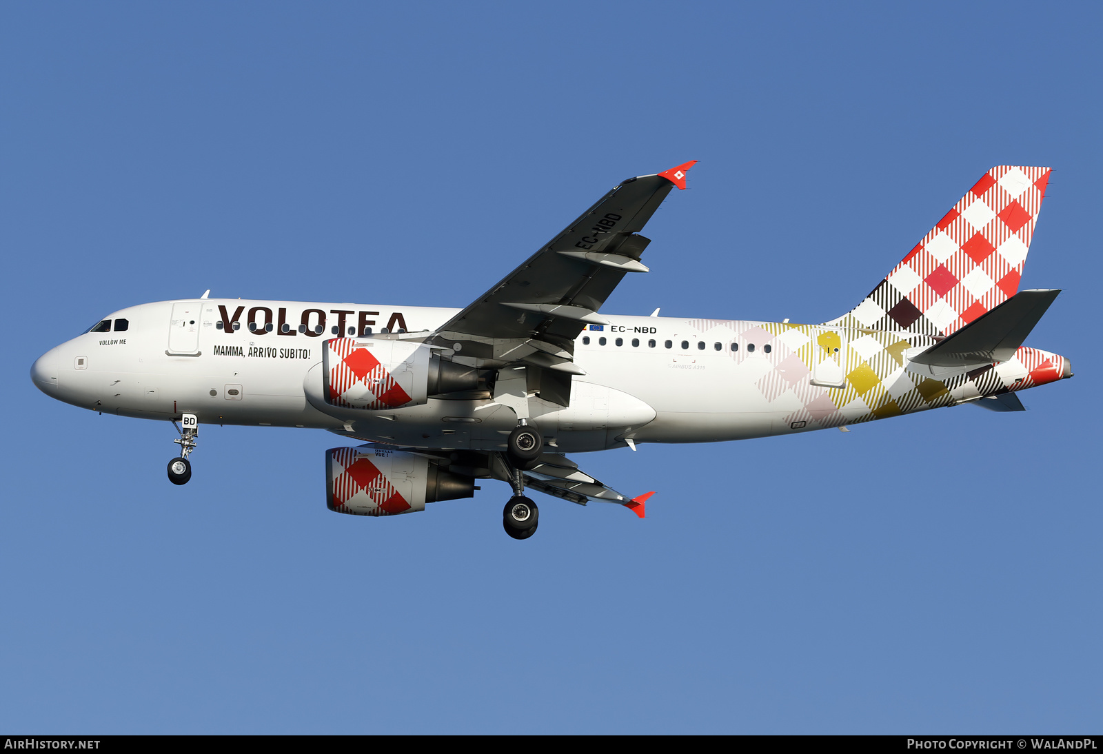 Aircraft Photo of EC-NBD | Airbus A319-112 | Volotea | AirHistory.net #580373