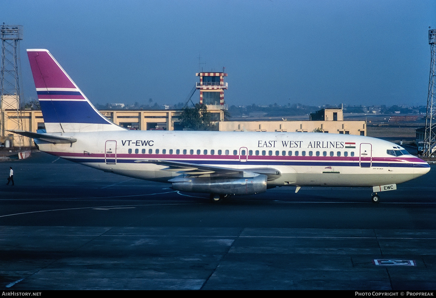 Aircraft Photo of VT-EWC | Boeing 737-2U4/Adv | East West Airlines | AirHistory.net #580374