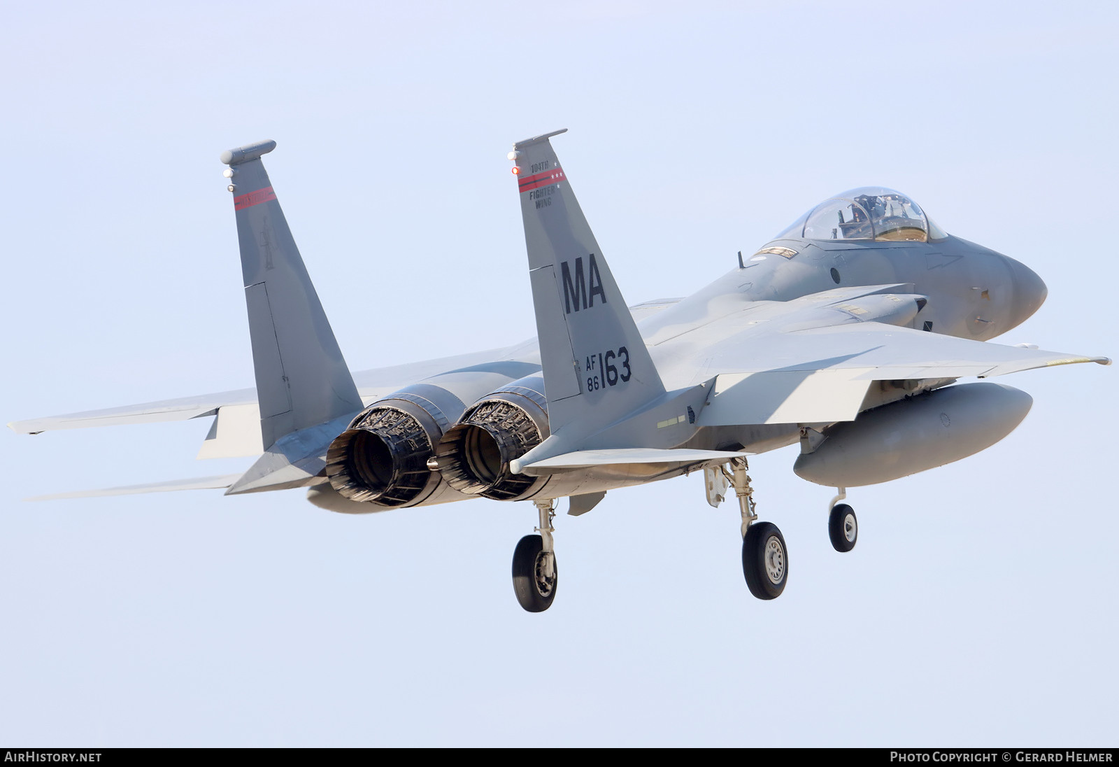 Aircraft Photo of 86-0163 / AF86-163 | McDonnell Douglas F-15C Eagle | USA - Air Force | AirHistory.net #580377