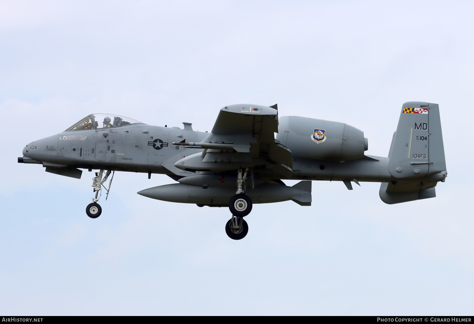 Aircraft Photo of 79-0104 / AF79-104 | Fairchild A-10C Thunderbolt II | USA - Air Force | AirHistory.net #580380