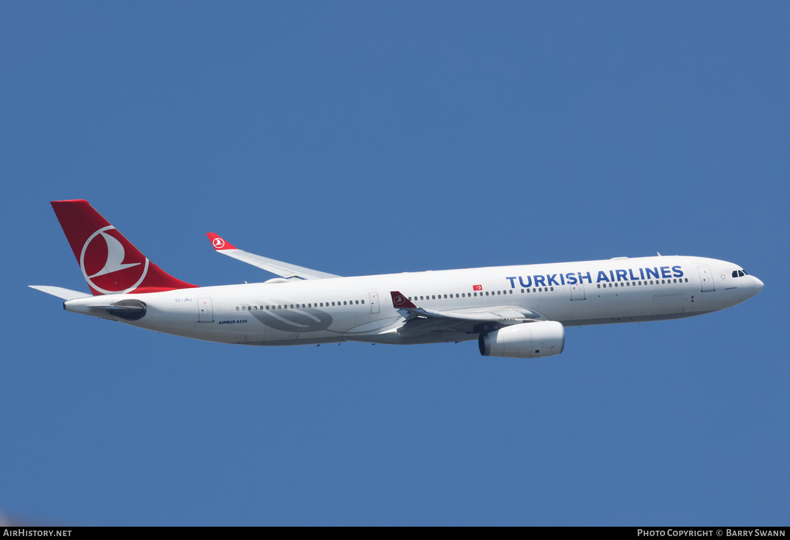 Aircraft Photo of TC-JNJ | Airbus A330-343 | Turkish Airlines | AirHistory.net #580396