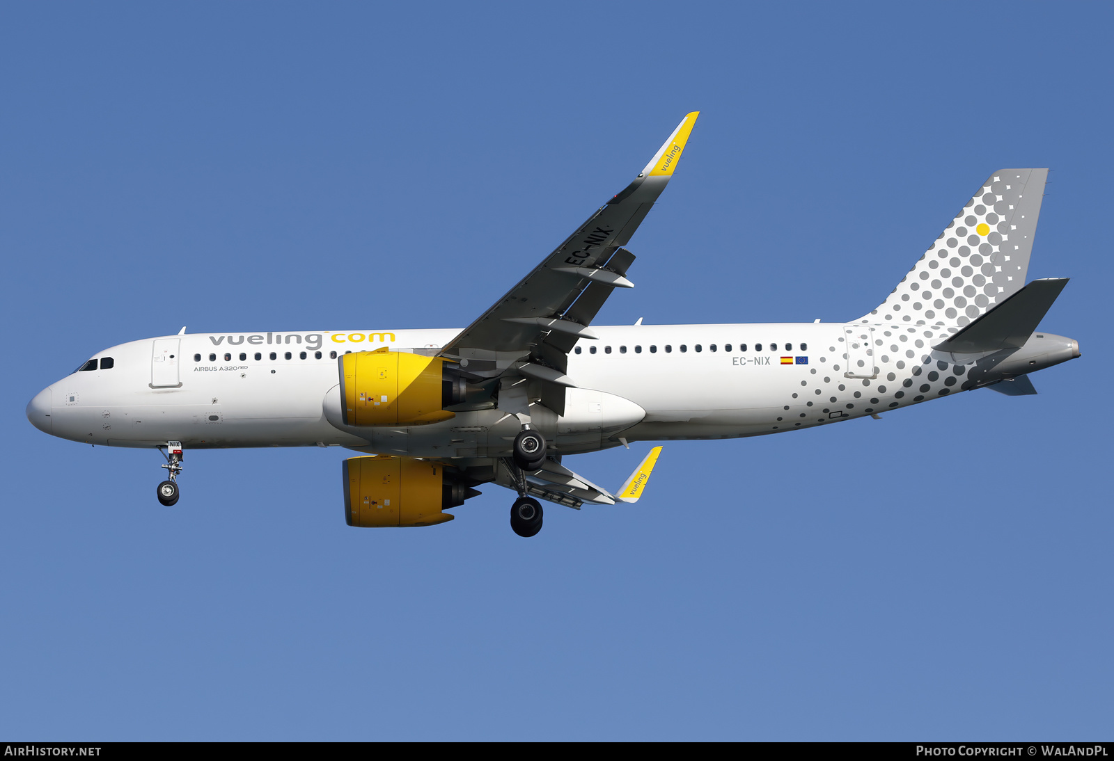 Aircraft Photo of EC-NIX | Airbus A320-271N | Vueling Airlines | AirHistory.net #580411