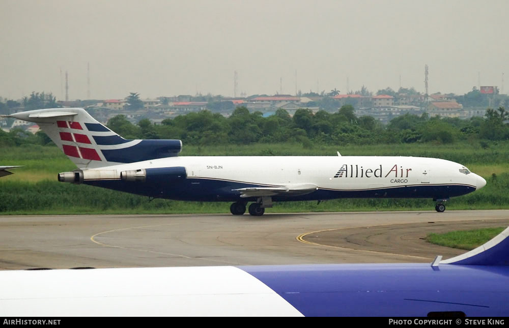 Aircraft Photo of 5N-BJN | Boeing 727-221/Adv(F) | Allied Air Cargo | AirHistory.net #580417