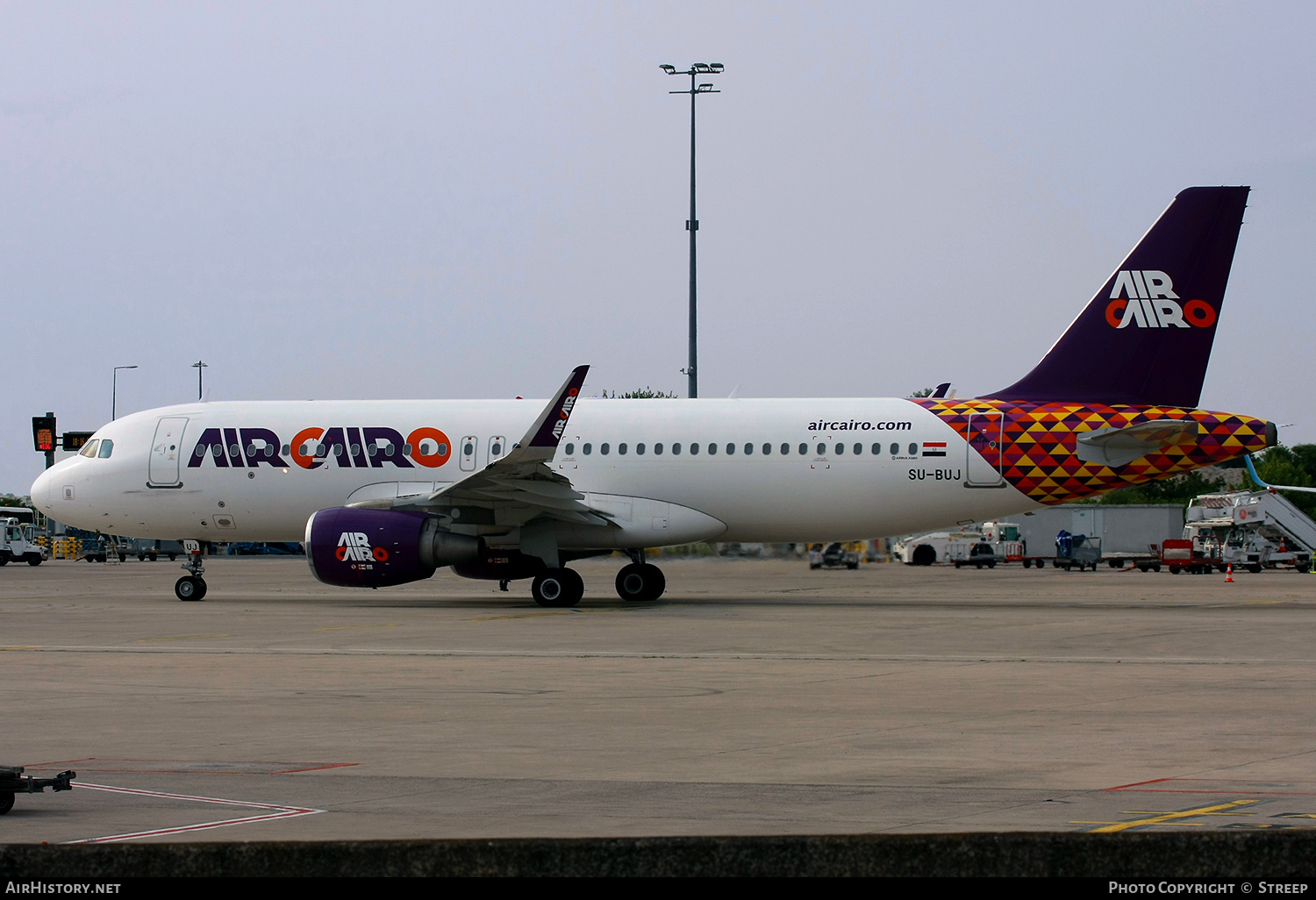 Aircraft Photo of SU-BUJ | Airbus A320-214 | Air Cairo | AirHistory.net #580418