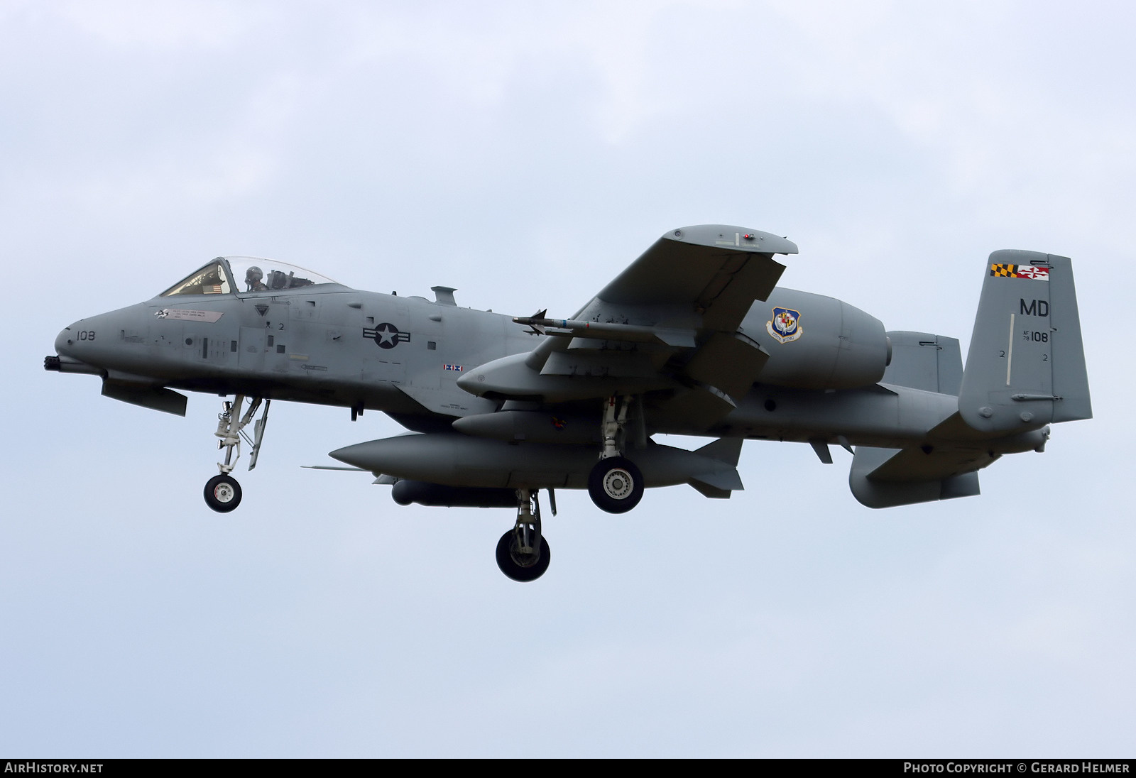 Aircraft Photo of 79-0108 / AF79-108 | Fairchild A-10C Thunderbolt II | USA - Air Force | AirHistory.net #580421