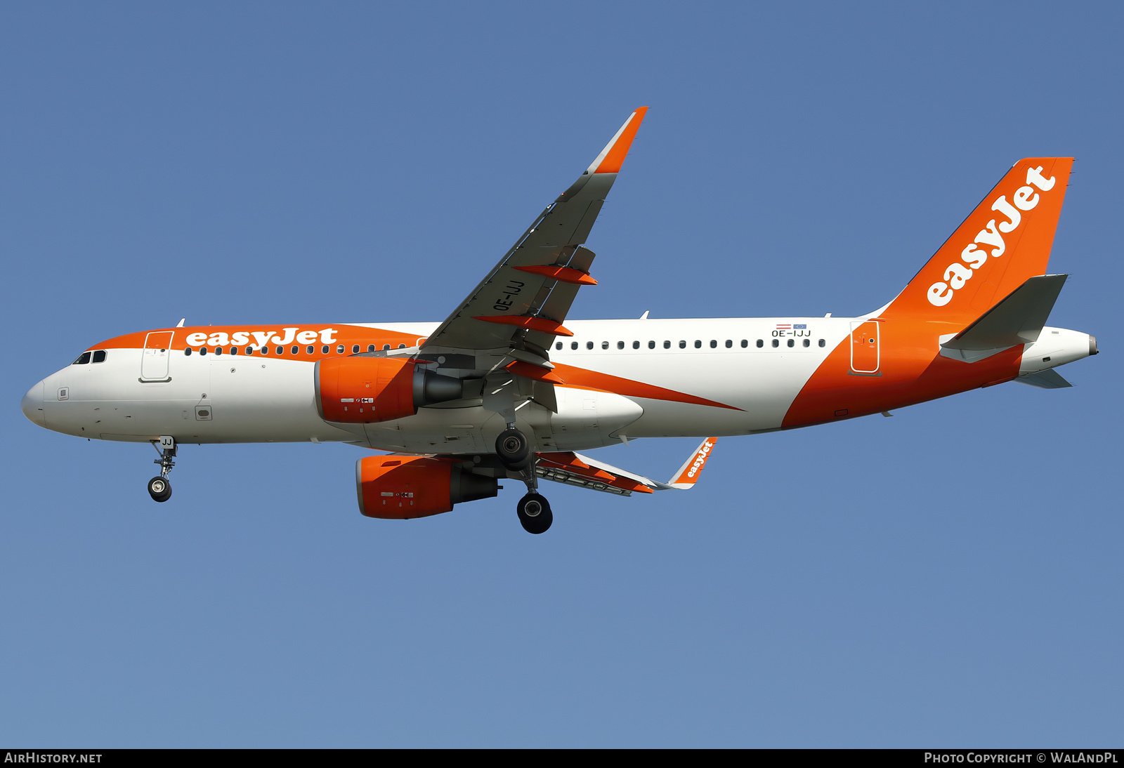 Aircraft Photo of OE-IJJ | Airbus A320-214 | EasyJet | AirHistory.net #580430