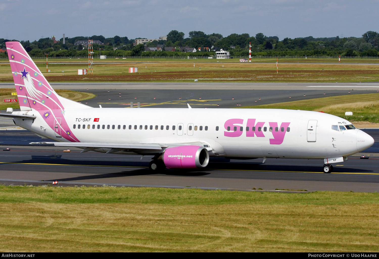 Aircraft Photo of TC-SKF | Boeing 737-4Q8 | Sky Airlines | AirHistory.net #580431