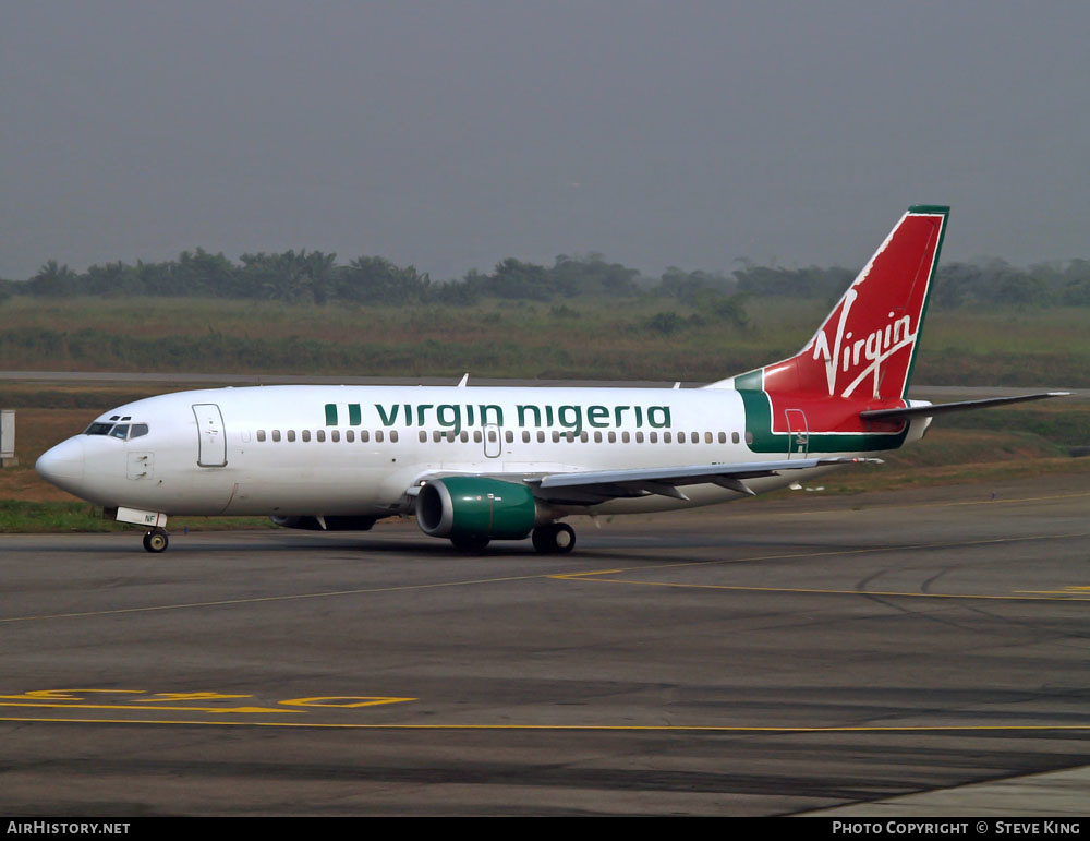 Aircraft Photo of 5N-VNF | Boeing 737-33V | Virgin Nigeria Airways | AirHistory.net #580445