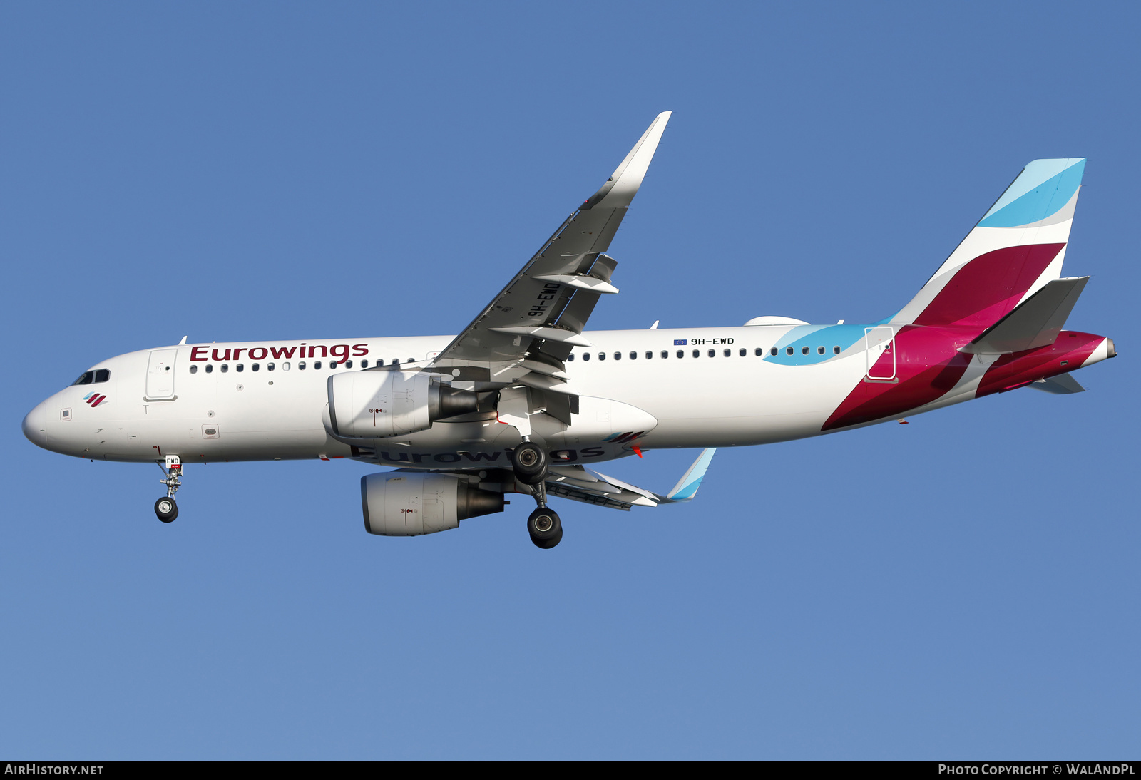 Aircraft Photo of 9H-EWD | Airbus A320-214 | Eurowings | AirHistory.net #580446