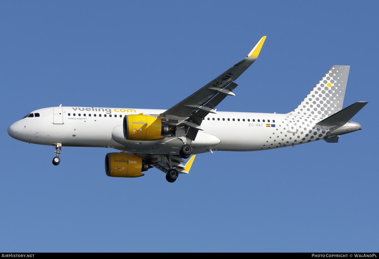 Aircraft Photo of EC-NAY | Airbus A320-271N | Vueling Airlines | AirHistory.net #580452