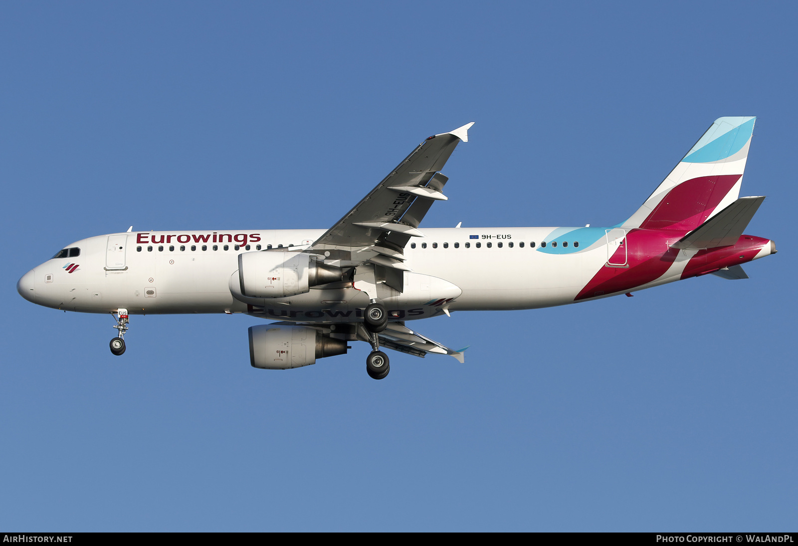Aircraft Photo of 9H-EUS | Airbus A320-214 | Eurowings | AirHistory.net #580454
