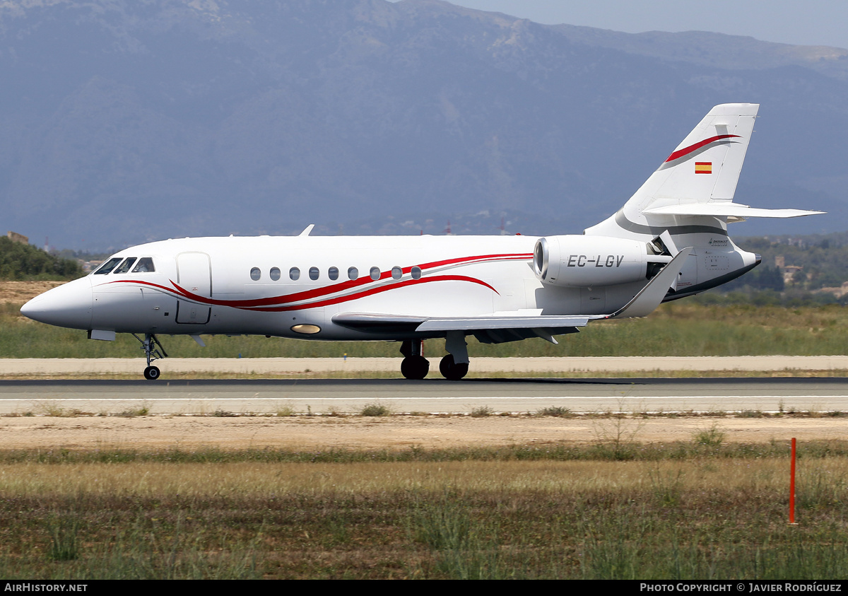 Aircraft Photo of EC-LGV | Dassault Falcon 2000LX | AirHistory.net #580462