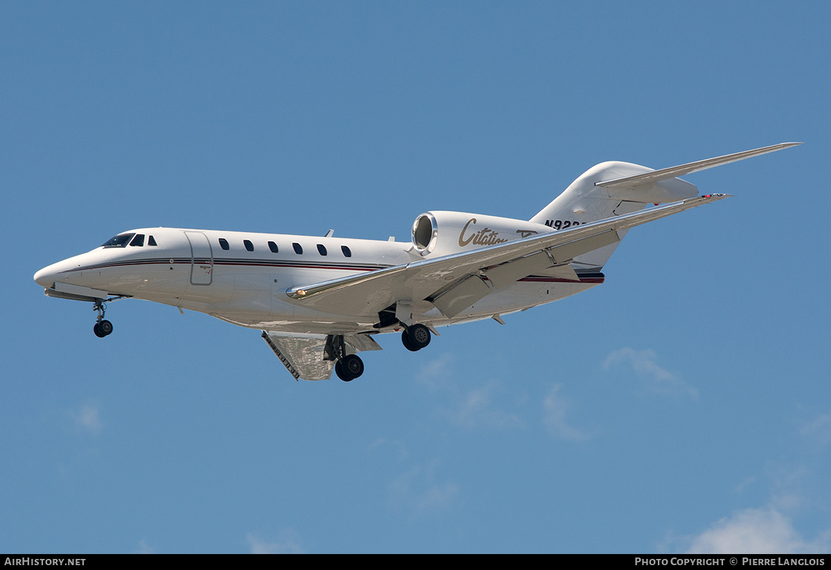 Aircraft Photo of N922QS | Cessna 750 Citation X | AirHistory.net #580467