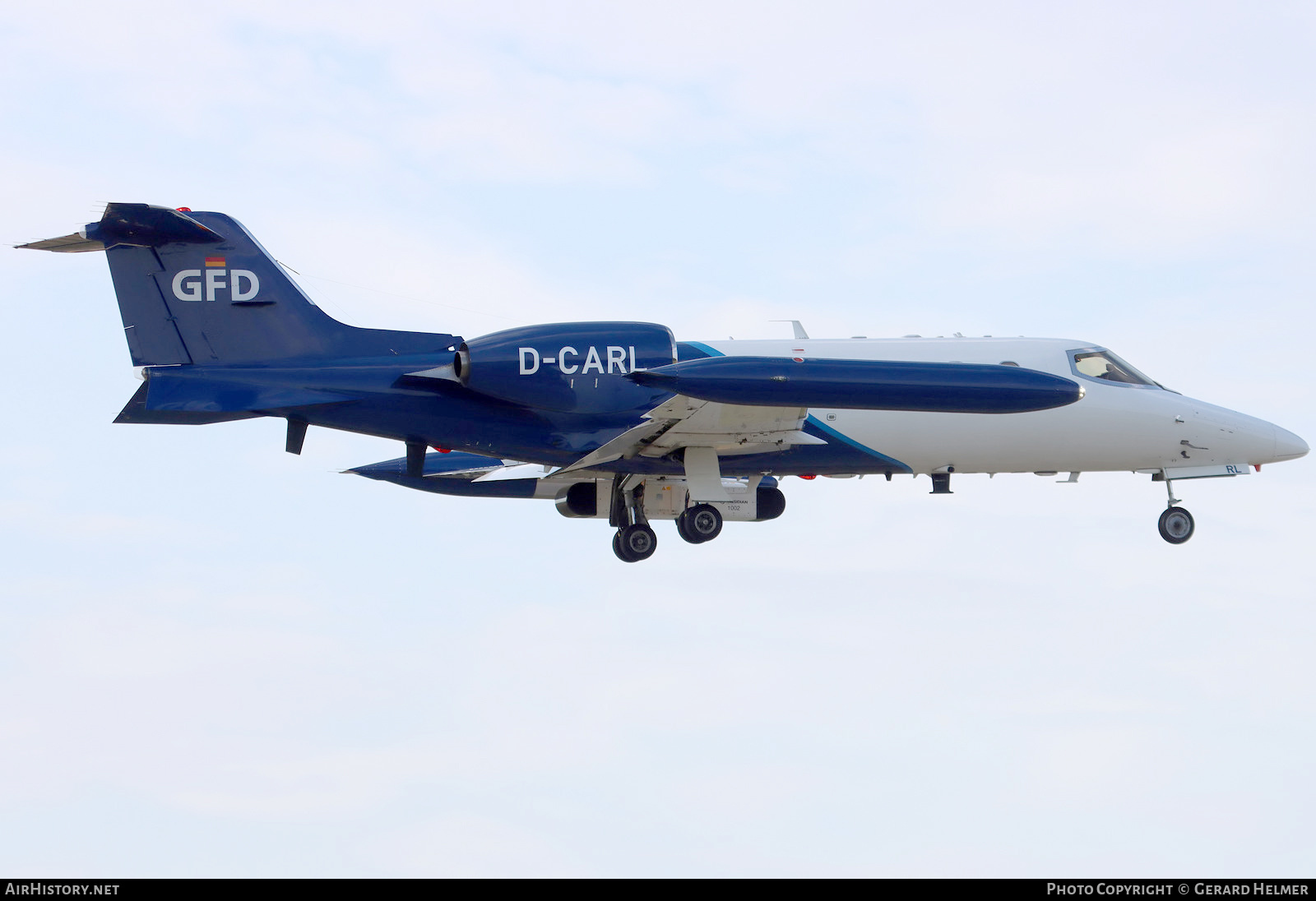 Aircraft Photo of D-CARL | Gates Learjet 35A | GFD - Gesellschaft für Flugzieldarstellung | AirHistory.net #580468