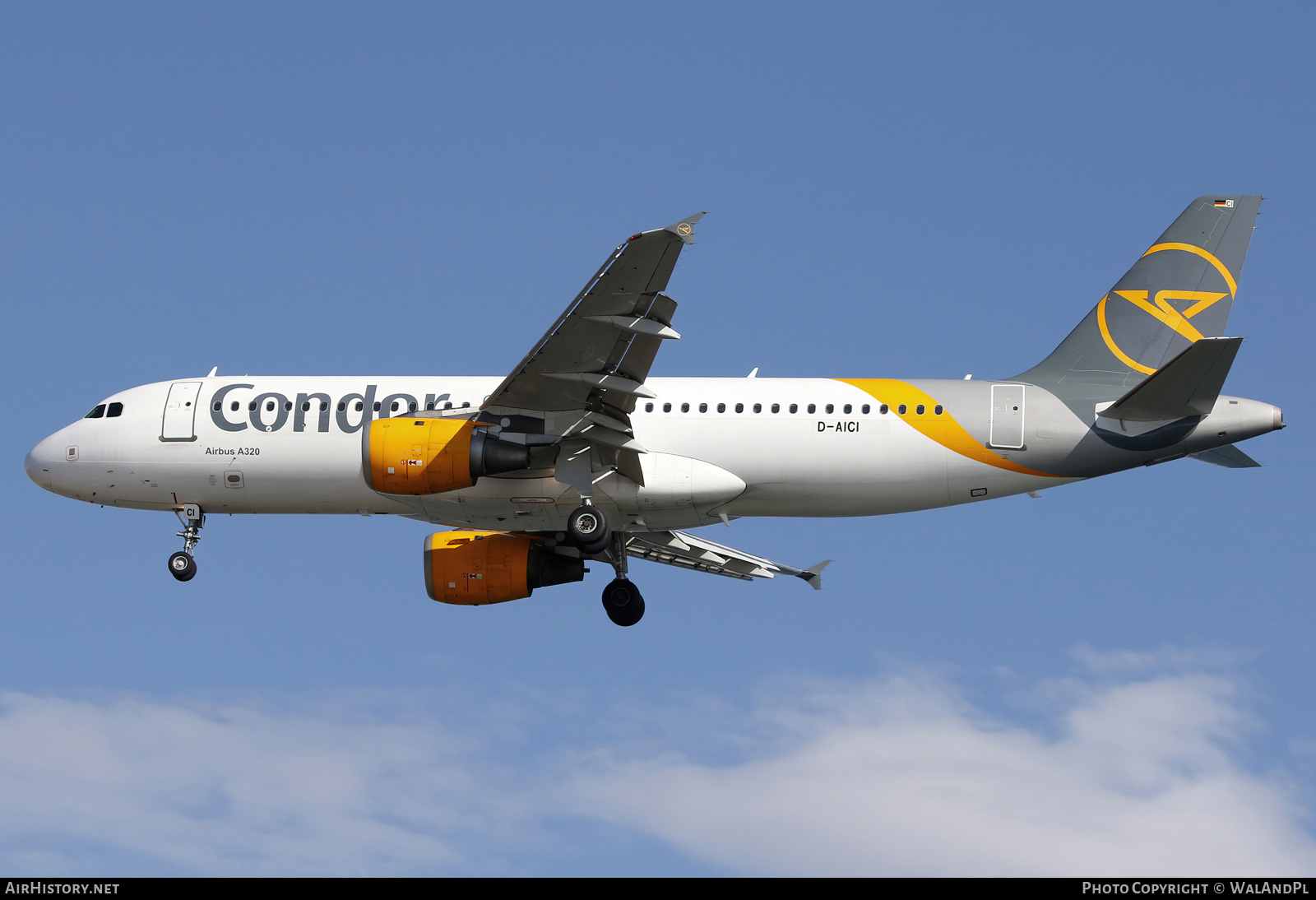 Aircraft Photo of D-AICI | Airbus A320-212 | Condor Flugdienst | AirHistory.net #580469