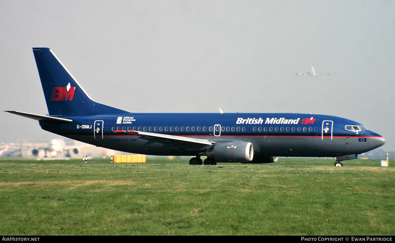 Aircraft Photo of G-OBMJ | Boeing 737-33A | British Midland Airways - BMA | AirHistory.net #580473