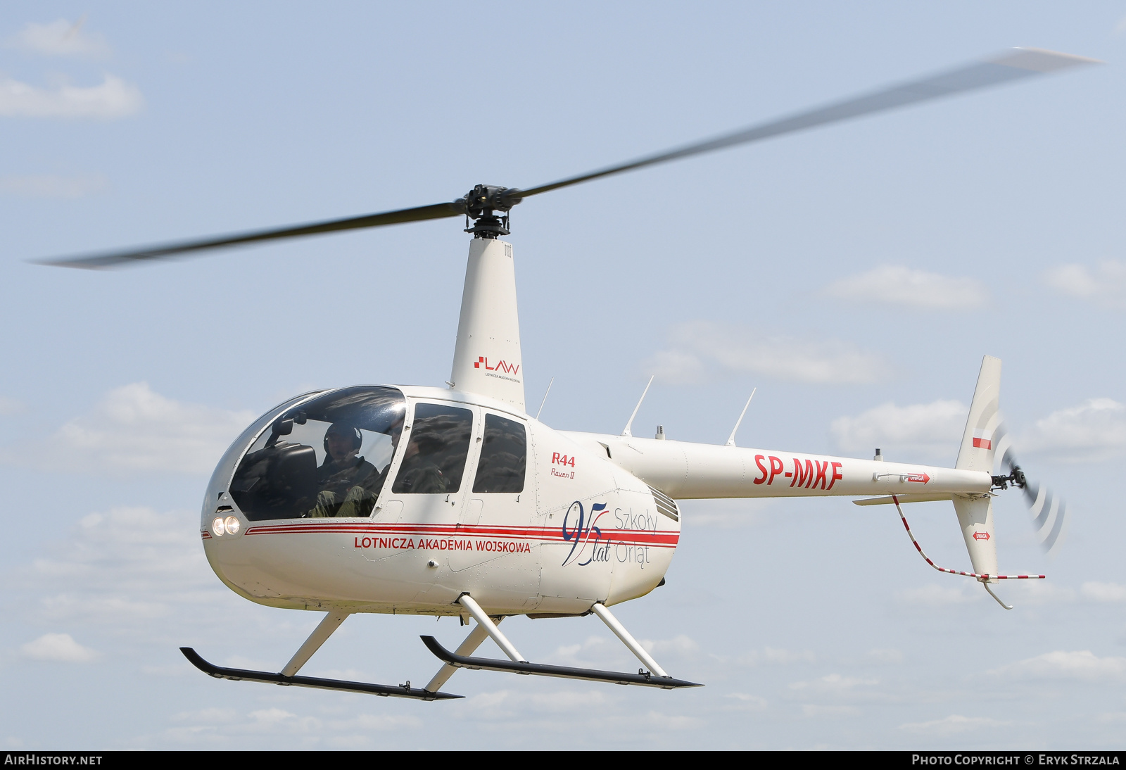 Aircraft Photo of SP-MKF | Robinson R-44 Raven II | Lotnicza Akademia Wojskowa - LAW | AirHistory.net #580474