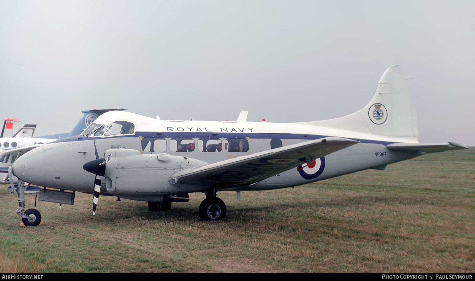 Aircraft Photo of VP967 | De Havilland D.H. 104 Devon C2/2 | UK - Navy | AirHistory.net #580488