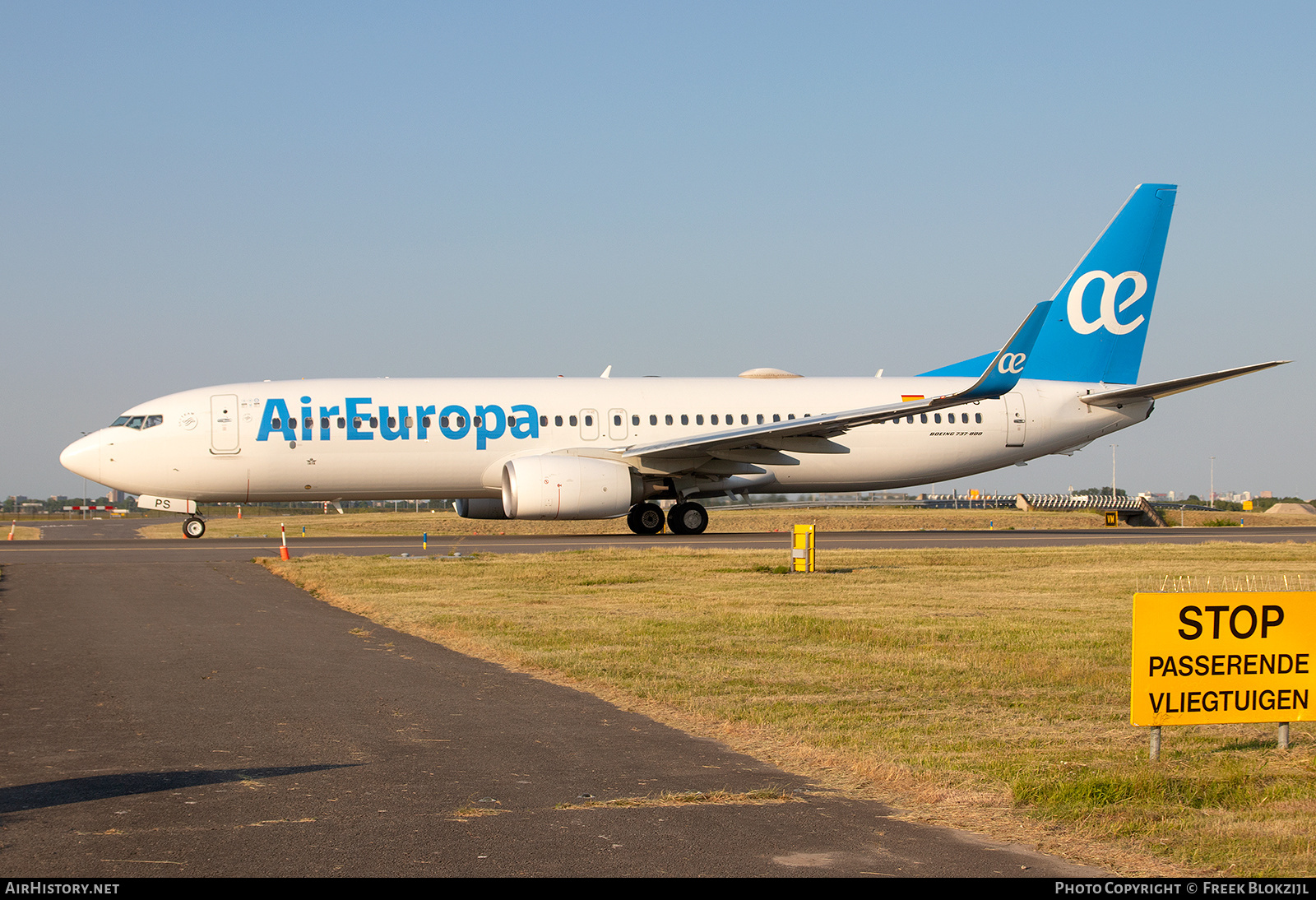 Aircraft Photo of EC-MPS | Boeing 737-800 | Air Europa | AirHistory.net #580506
