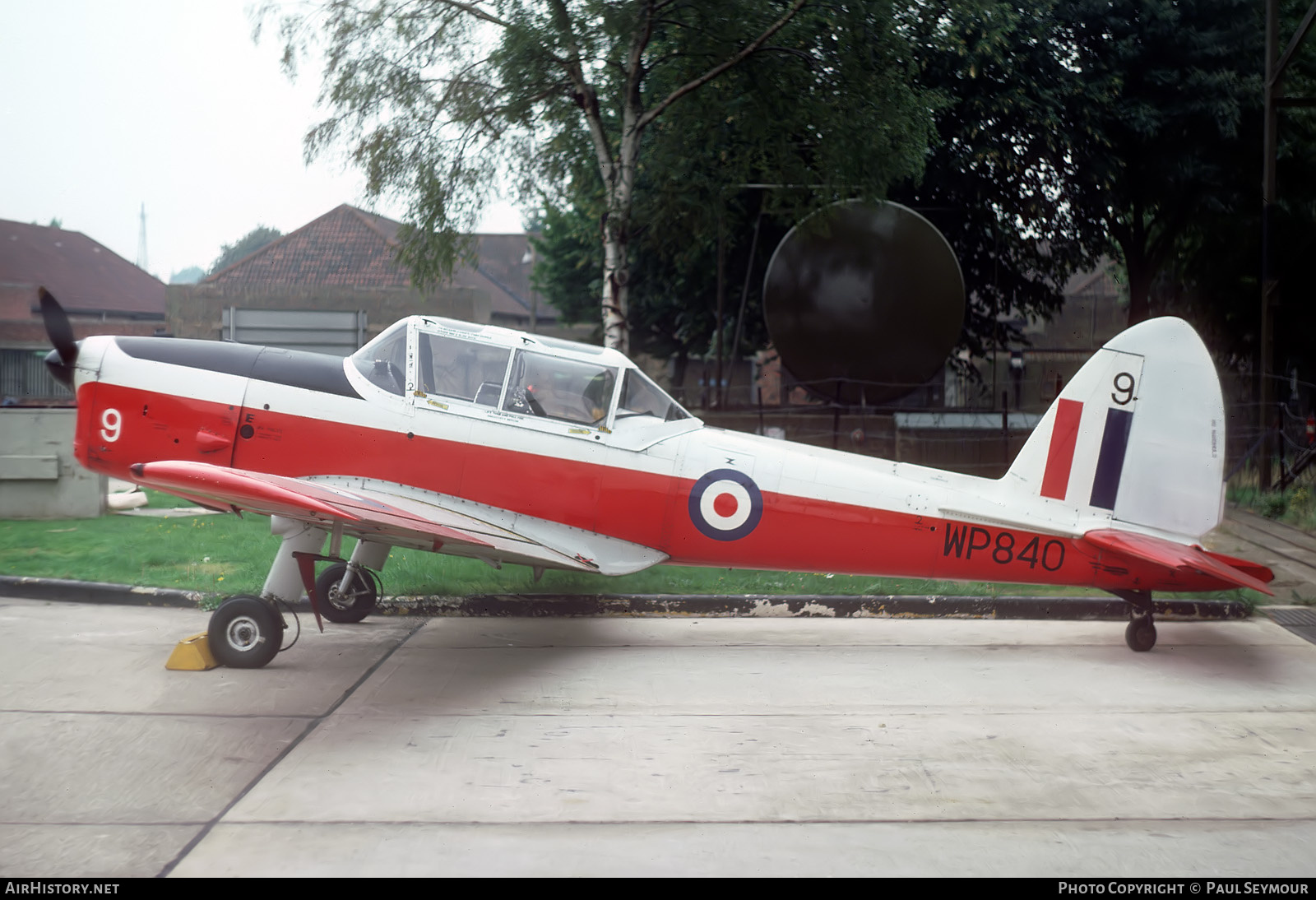 Aircraft Photo of WP840 | De Havilland DHC-1 Chipmunk T10 | UK - Air Force | AirHistory.net #580508