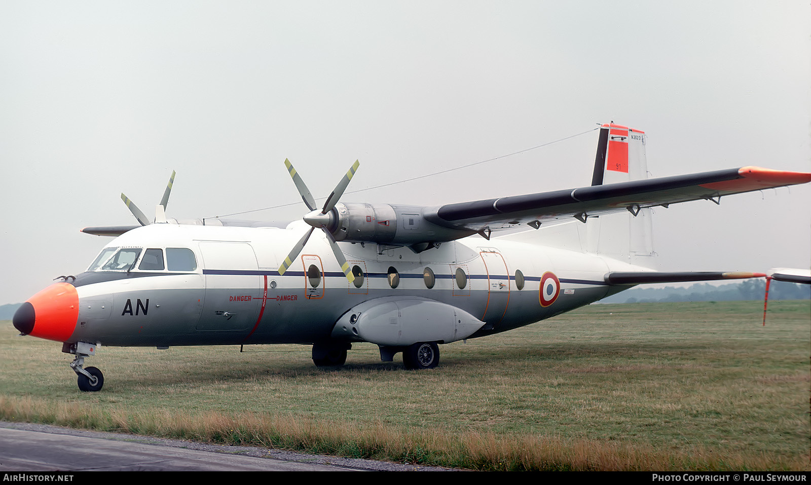 Aircraft Photo of 91 | Aerospatiale N-262D-51 Fregate | France - Air Force | AirHistory.net #580525