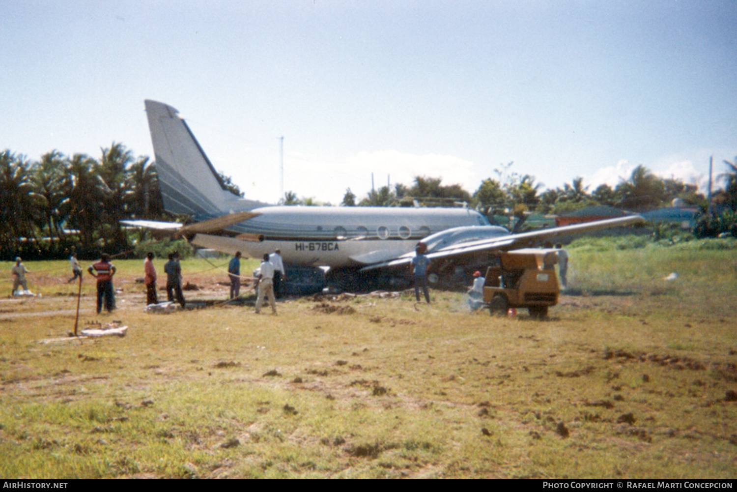 Aircraft Photo of HI-678CA | Grumman G-159 Gulfstream I | SAP - Servicios Aéreos Profesionales | AirHistory.net #580526