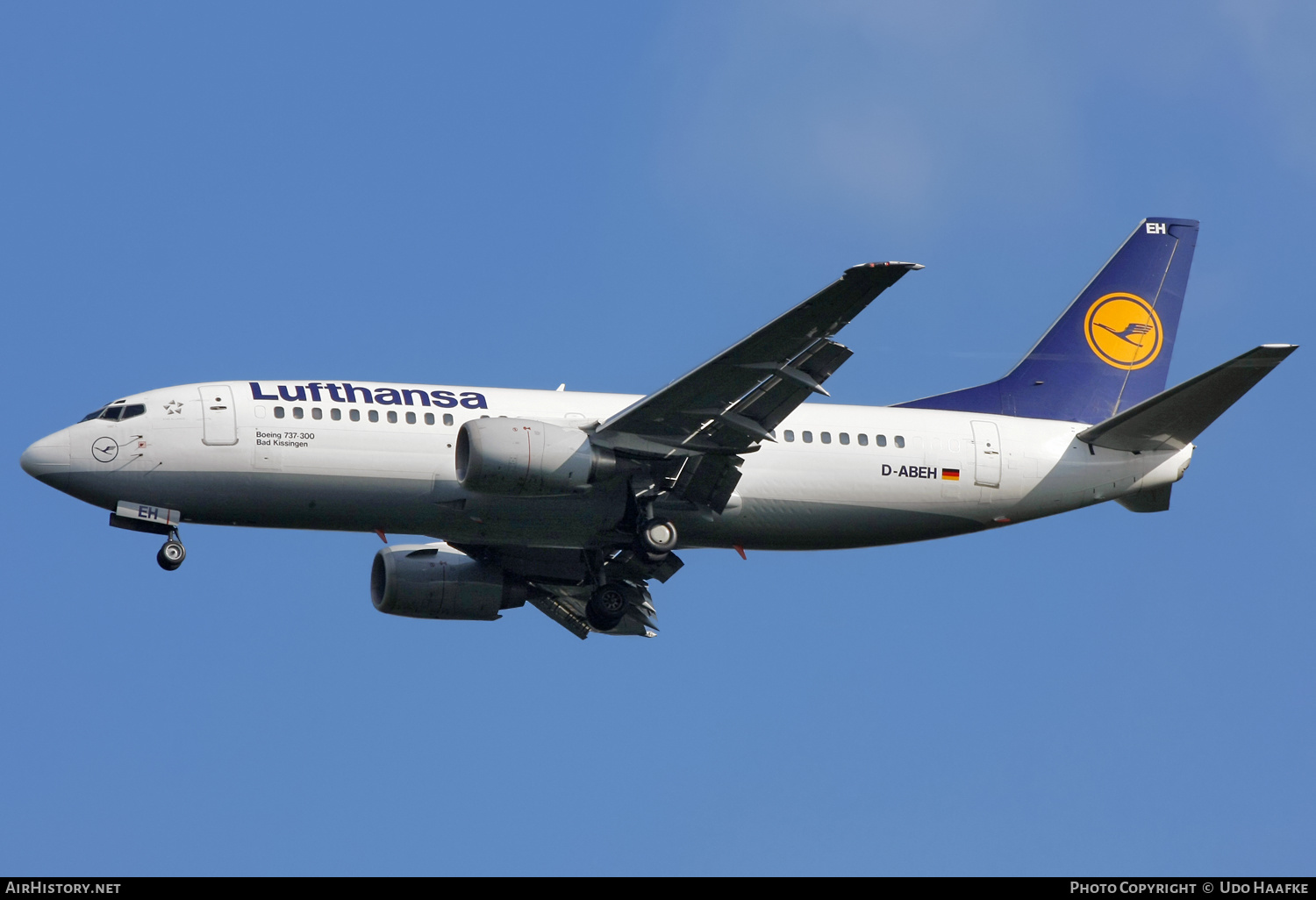 Aircraft Photo of D-ABEH | Boeing 737-330 | Lufthansa | AirHistory.net #580542