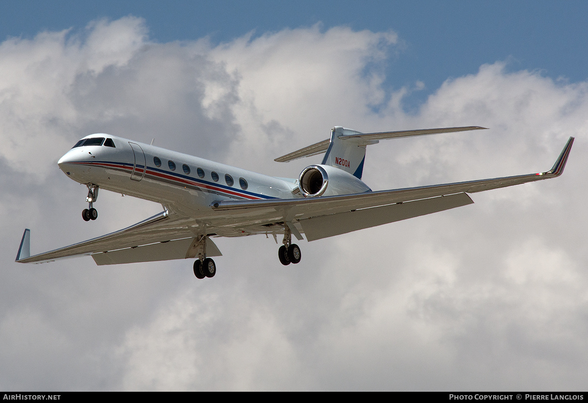 Aircraft Photo of N200A | Gulfstream Aerospace G-V-SP Gulfstream G550 | AirHistory.net #580543