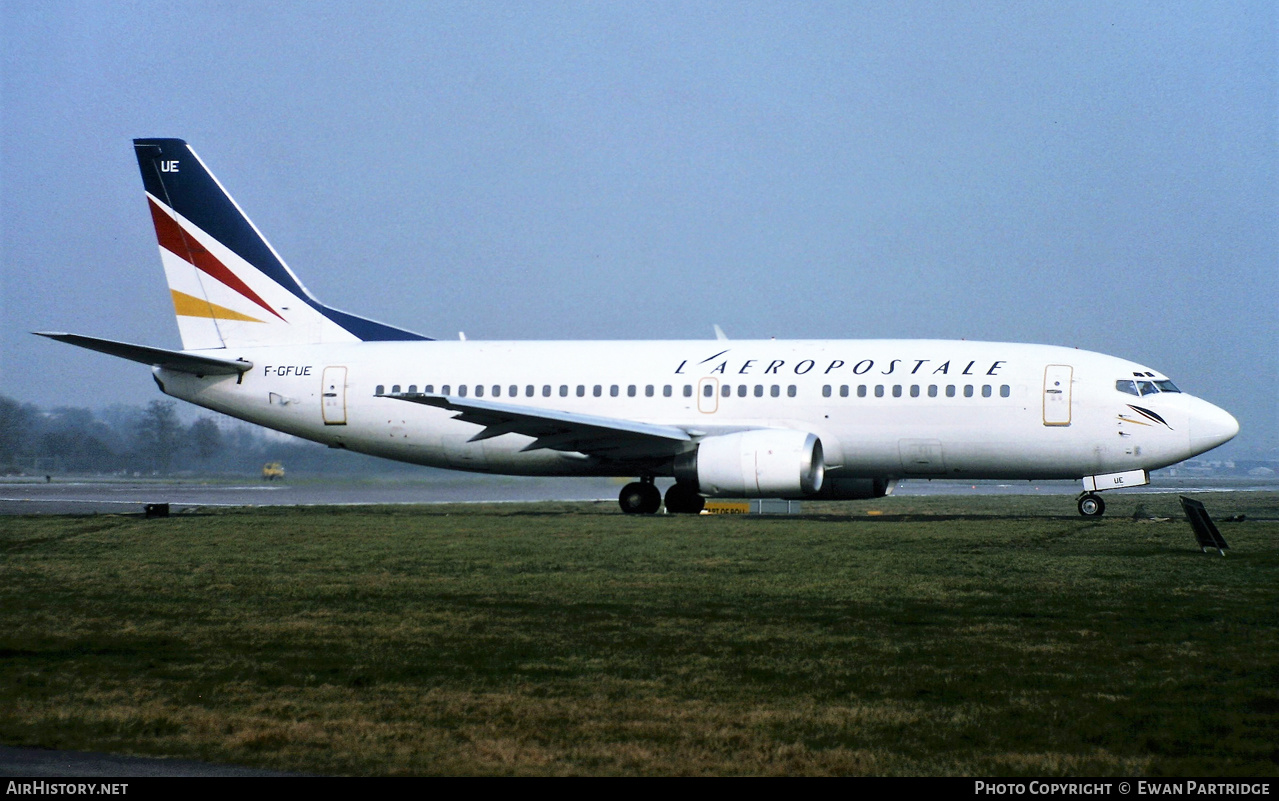 Aircraft Photo of F-GFUE | Boeing 737-3B3 | L'Aeropostale | AirHistory.net #580552