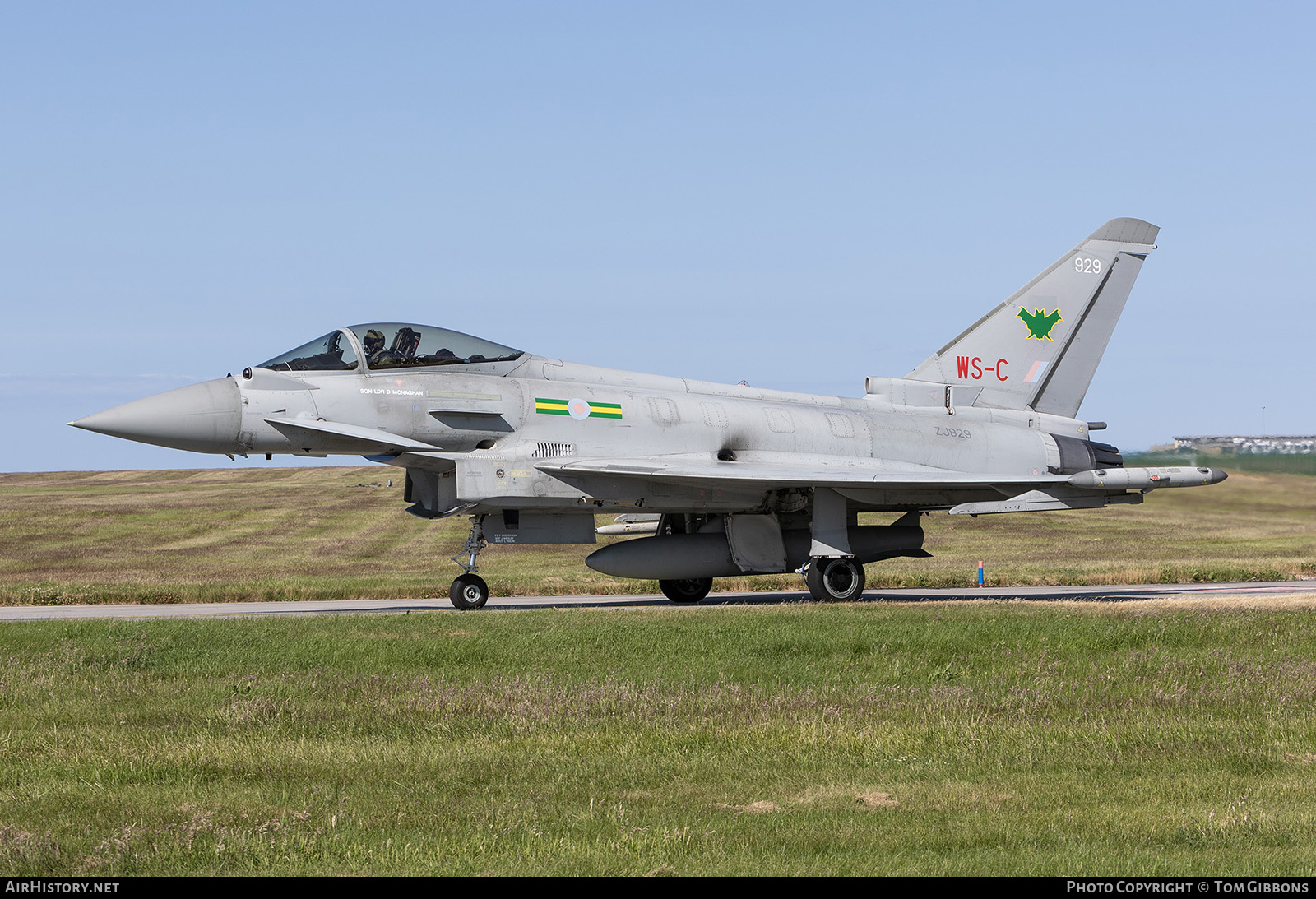 Aircraft Photo of ZJ929 | Eurofighter EF-2000 Typhoon FGR4 | UK - Air Force | AirHistory.net #580562