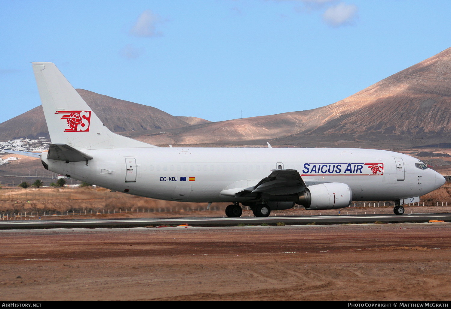 Aircraft Photo of EC-KDJ | Boeing 737-301(SF) | Saicus Air | AirHistory.net #580569