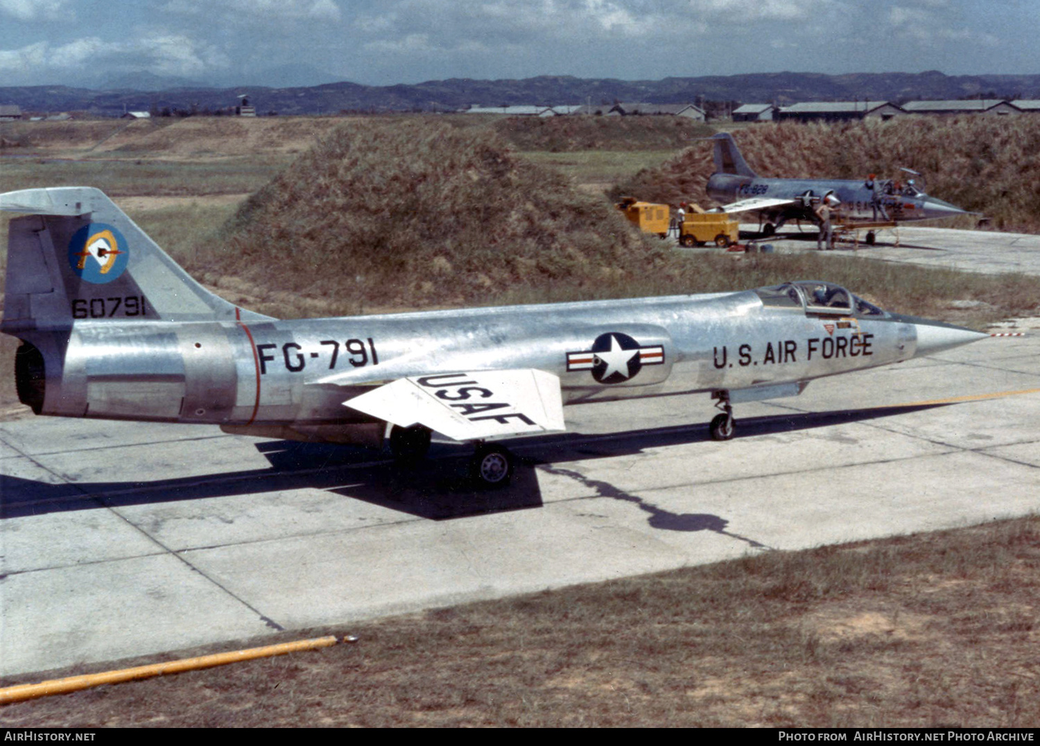 Aircraft Photo of 56-791 / 60791 | Lockheed F-104A Starfighter | USA - Air Force | AirHistory.net #580580