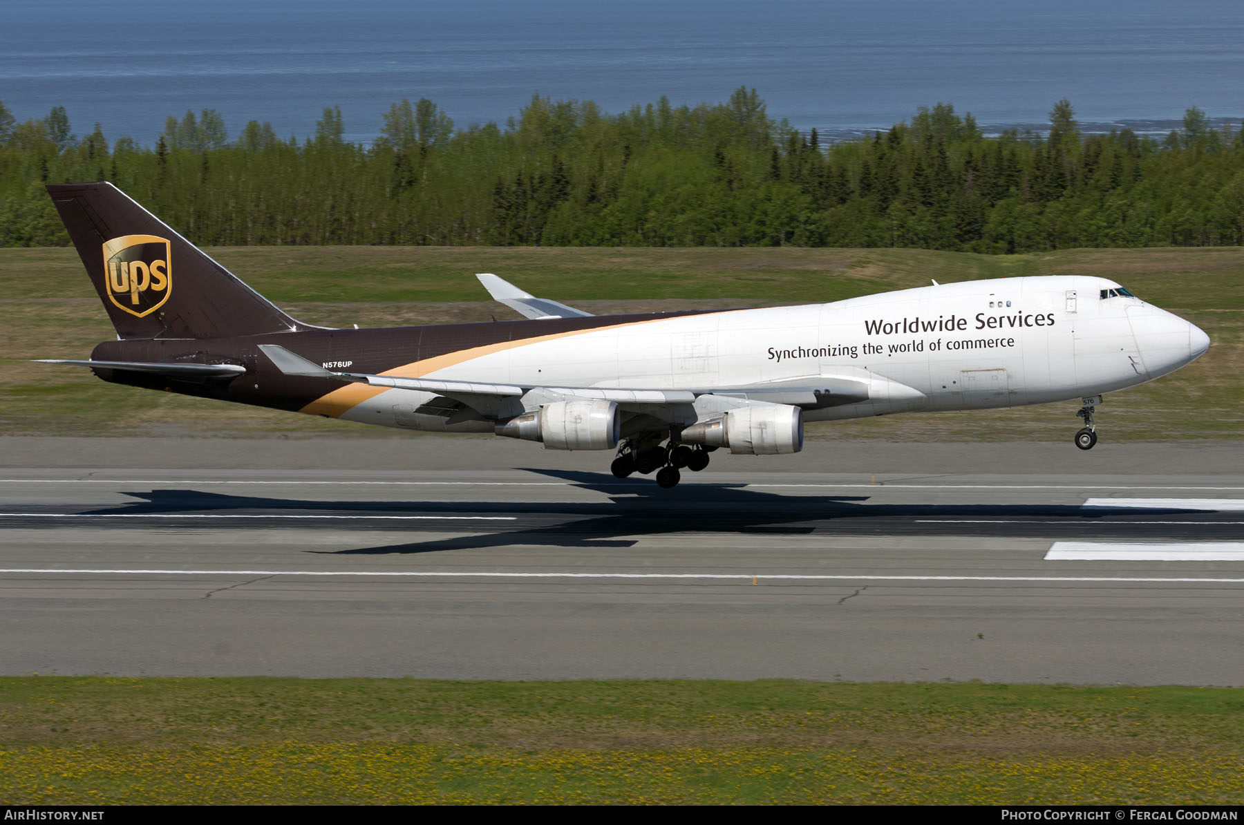 Aircraft Photo of N576UP | Boeing 747-44AF/SCD | United Parcel Service - UPS | AirHistory.net #580583