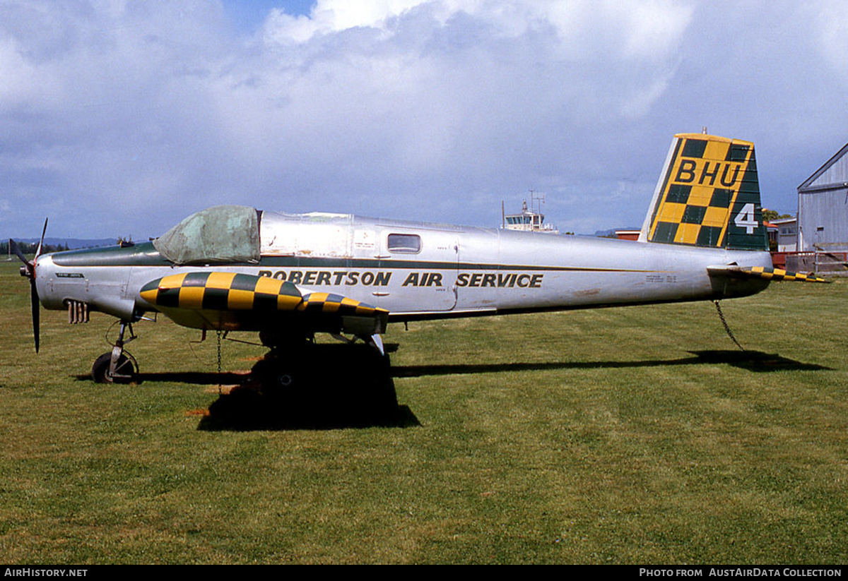 Aircraft Photo of ZK-BHU / BHU | Fletcher FU-24-950M | Robertson Air Service | AirHistory.net #580586