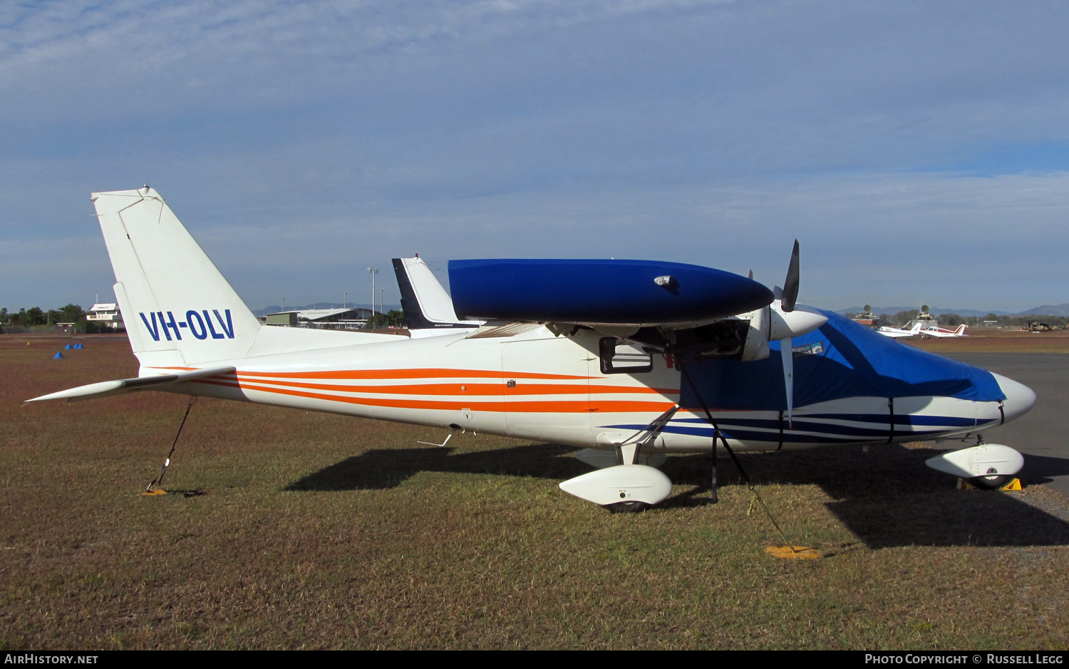 Aircraft Photo of VH-OLV | Vulcanair P-68C | AirHistory.net #580597