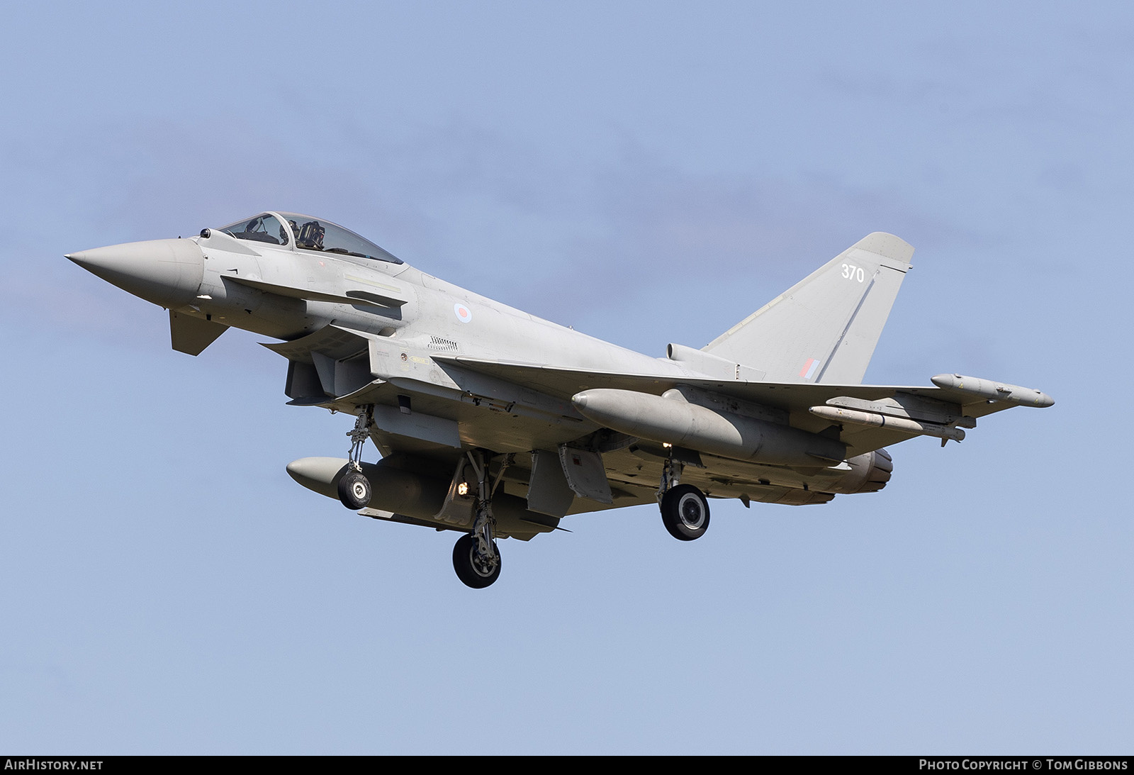 Aircraft Photo of ZK370 | Eurofighter EF-2000 Typhoon FGR4 | UK - Air Force | AirHistory.net #580603